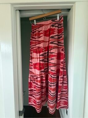 Beau & Ro Ikat Tiered Maxi Skirt
